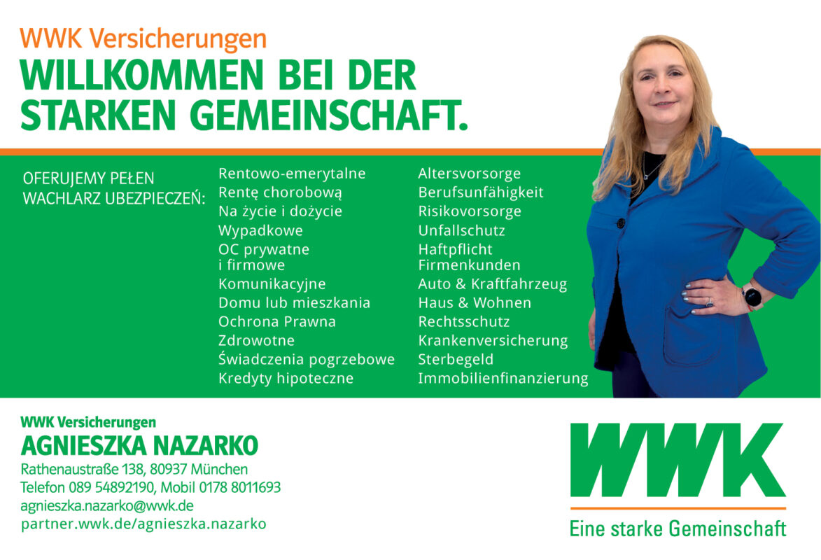 WWK Versicherungen Agnieszka Nazarko