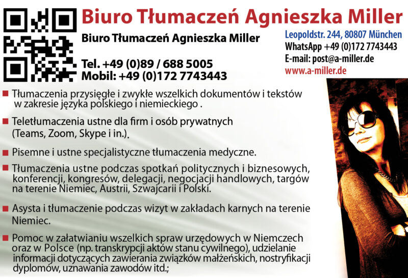 Biuro Tłumaczeń Agnieszka Miller